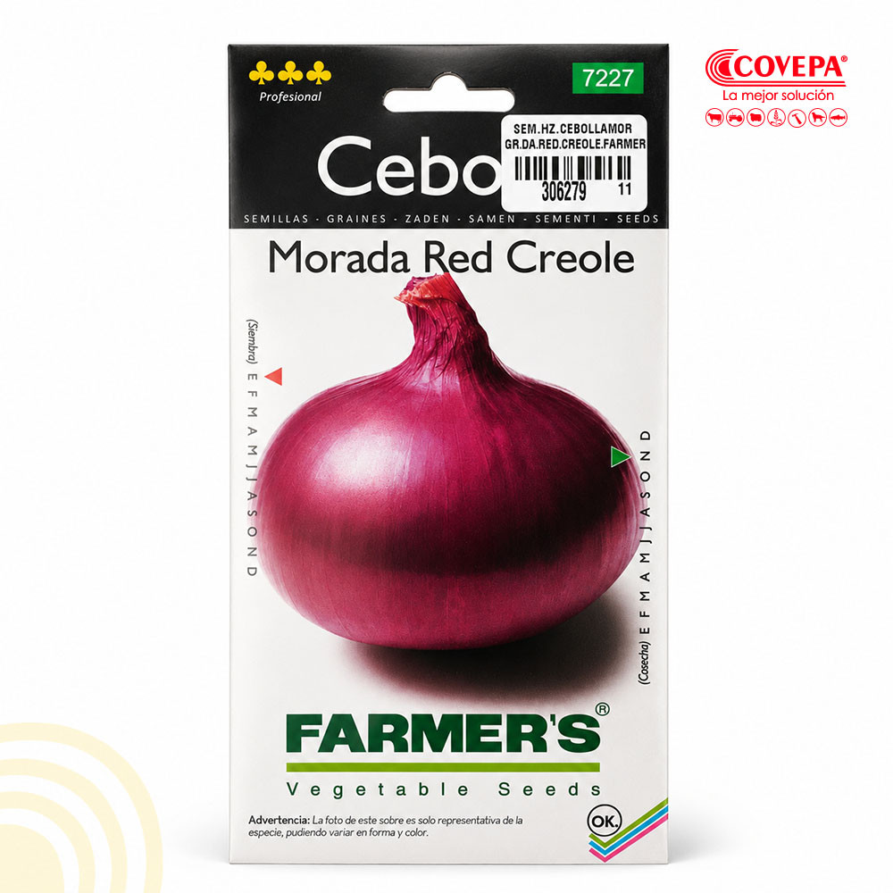 Semilla Hortaliza Cebolla Morada 7g Farmers