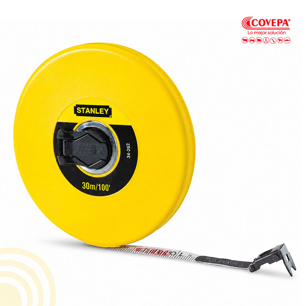 Huincha de Medir Stanley Fibra de Vidrio 30m 34-262
