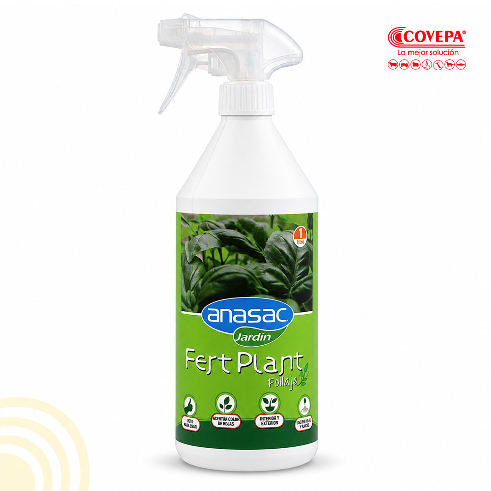 Fertilizante Fert Plant Follaje 1lt Atomizador Listo para Usar
