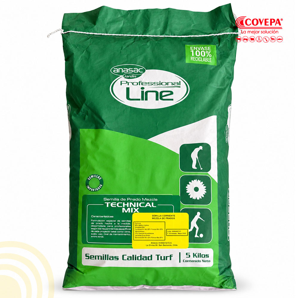 Semilla de Prado Technical Mix Alta Resistencia 5 kg