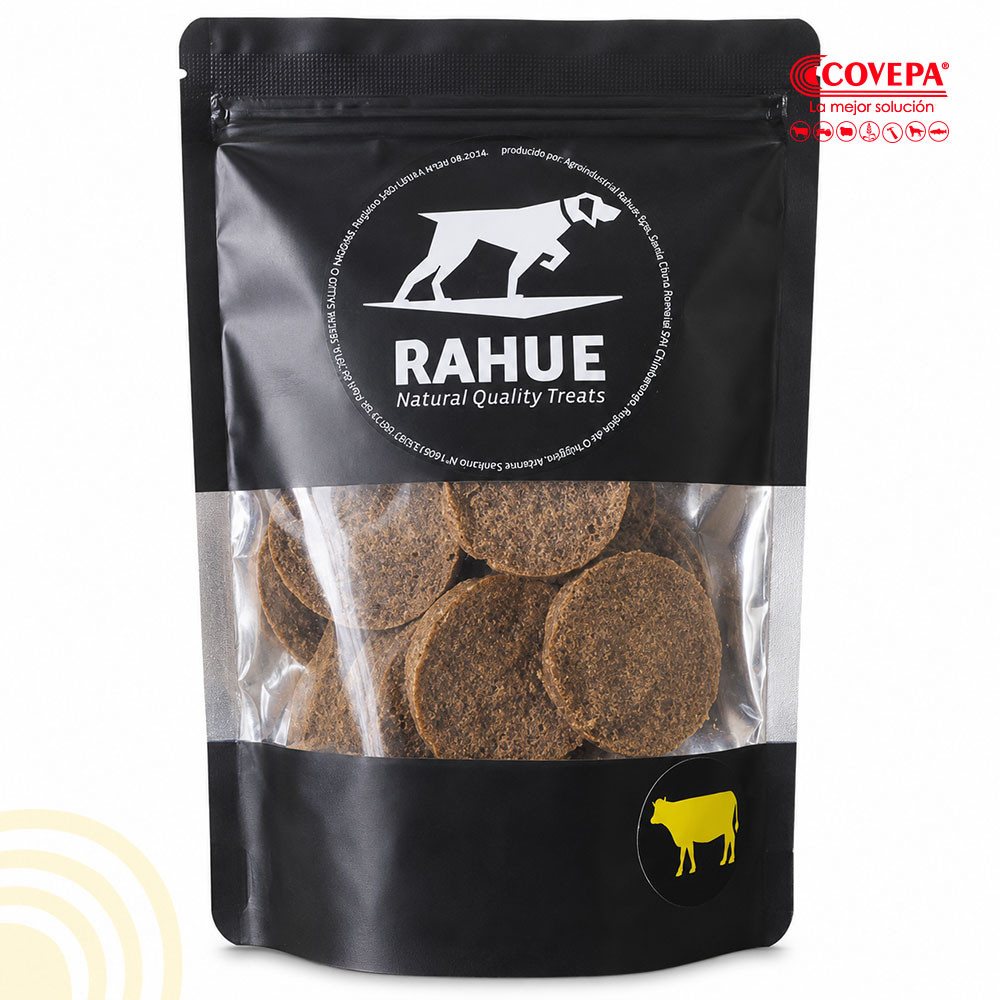 Snack Perro Rahue Jerky Vacuno Bolsa 80g