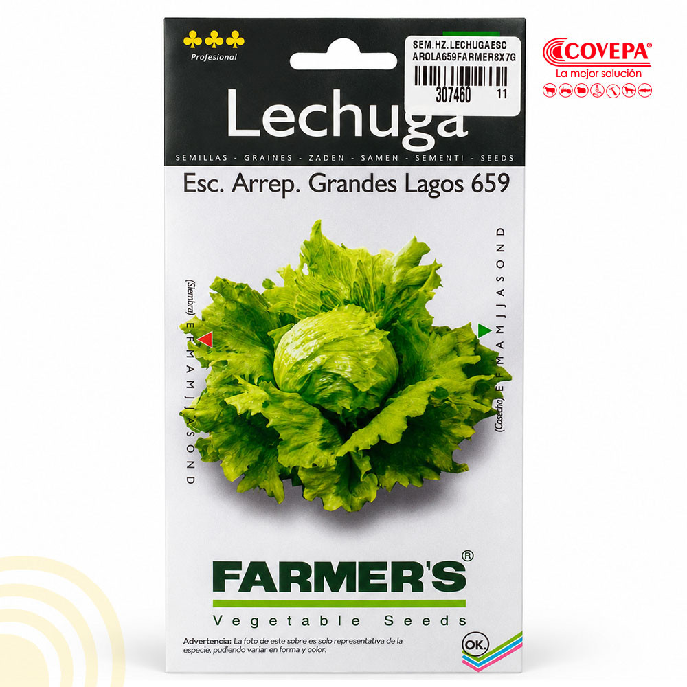 Semilla Hortaliza Lechuga Escarola 7g Farmers