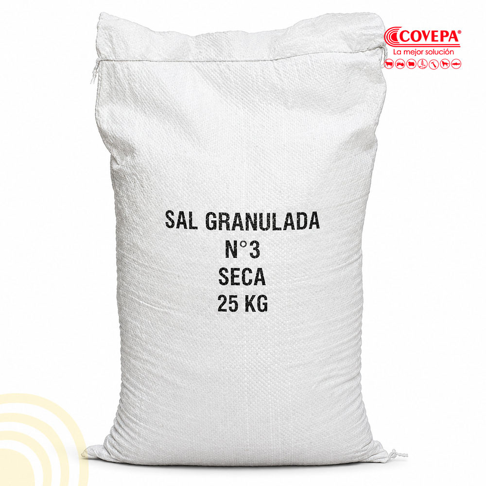 Sal Granulada N.3 Seca 25kg