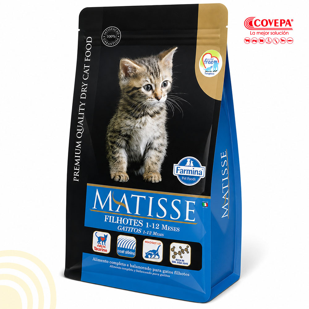 Alimento Gato Matisse 7.5kg Gatito (1-12 Meses)