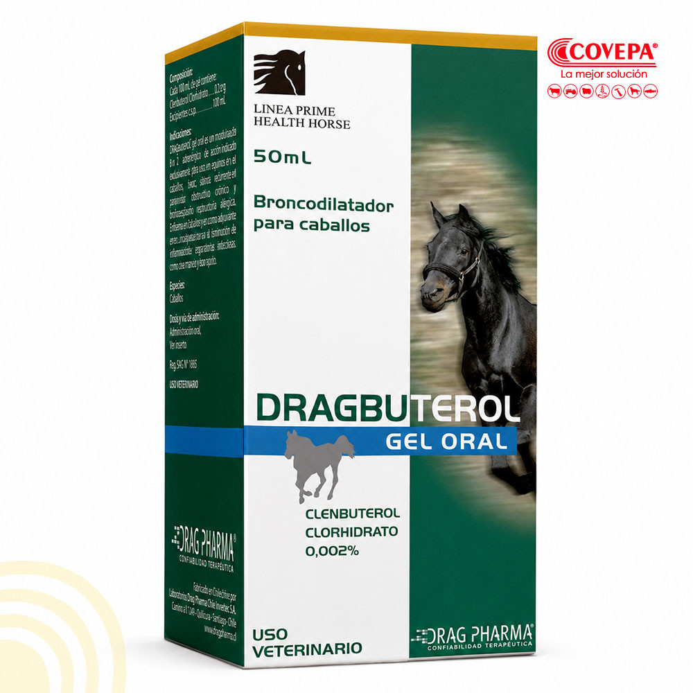 Broncodilatador Dragbuterol Gel 50ml Oral