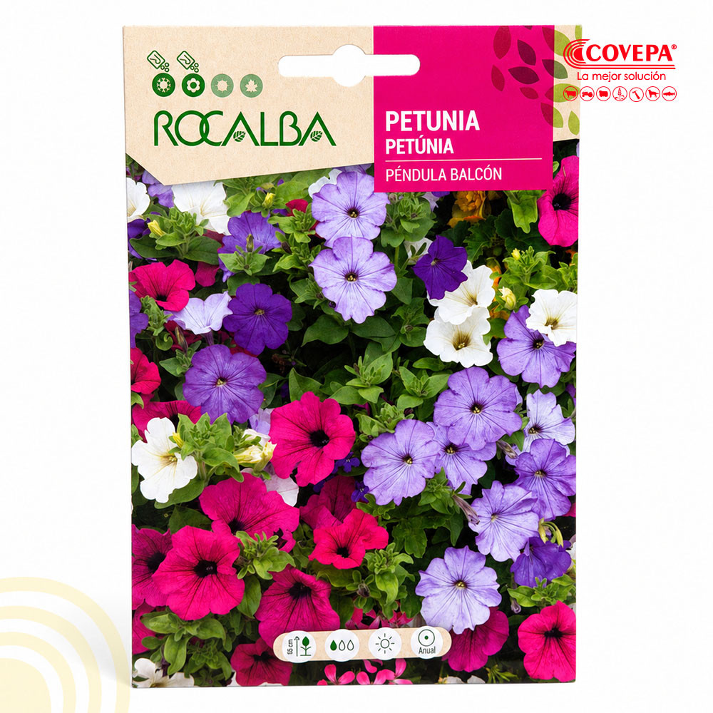 Semilla Flor Petunia Péndula Balcón