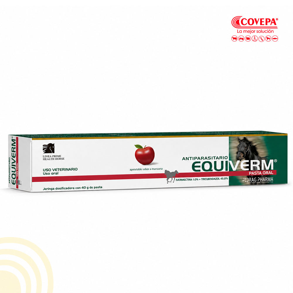 Antiparasitario Equiverm Pasta Equina 40 g