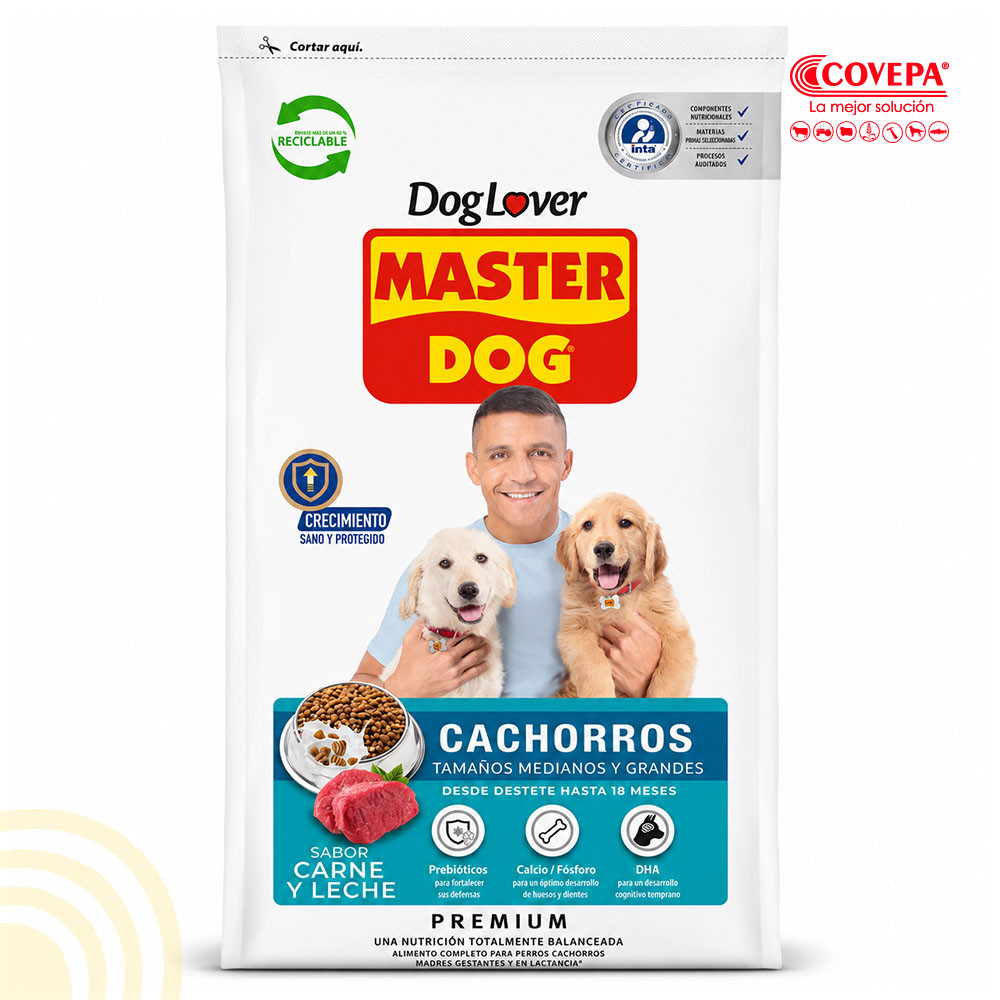 Alimento Perro Master Dog 8kg Cachorro