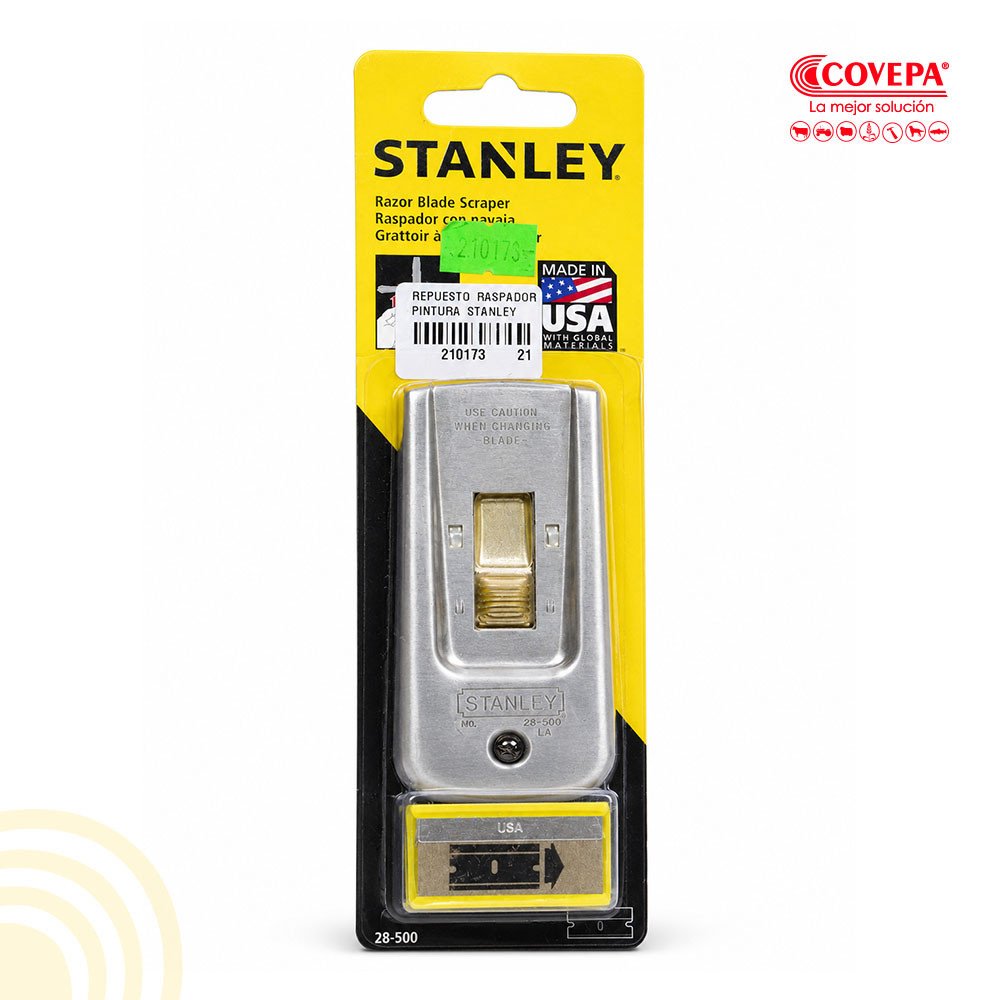 Raspador con Cuchillas Intercambiables Stanley 28-500