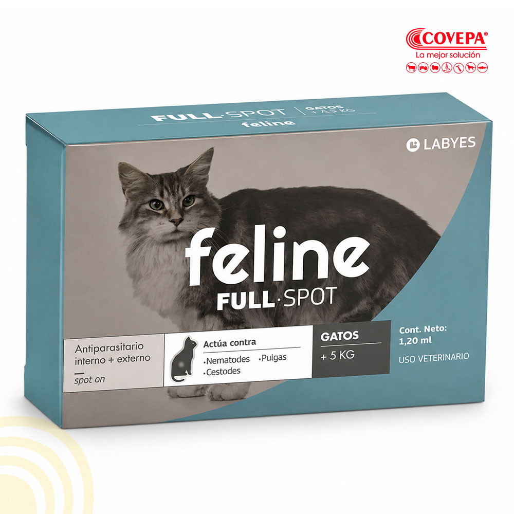 Antiparasitario Gato Pipeta Feline Full Spot +5kg