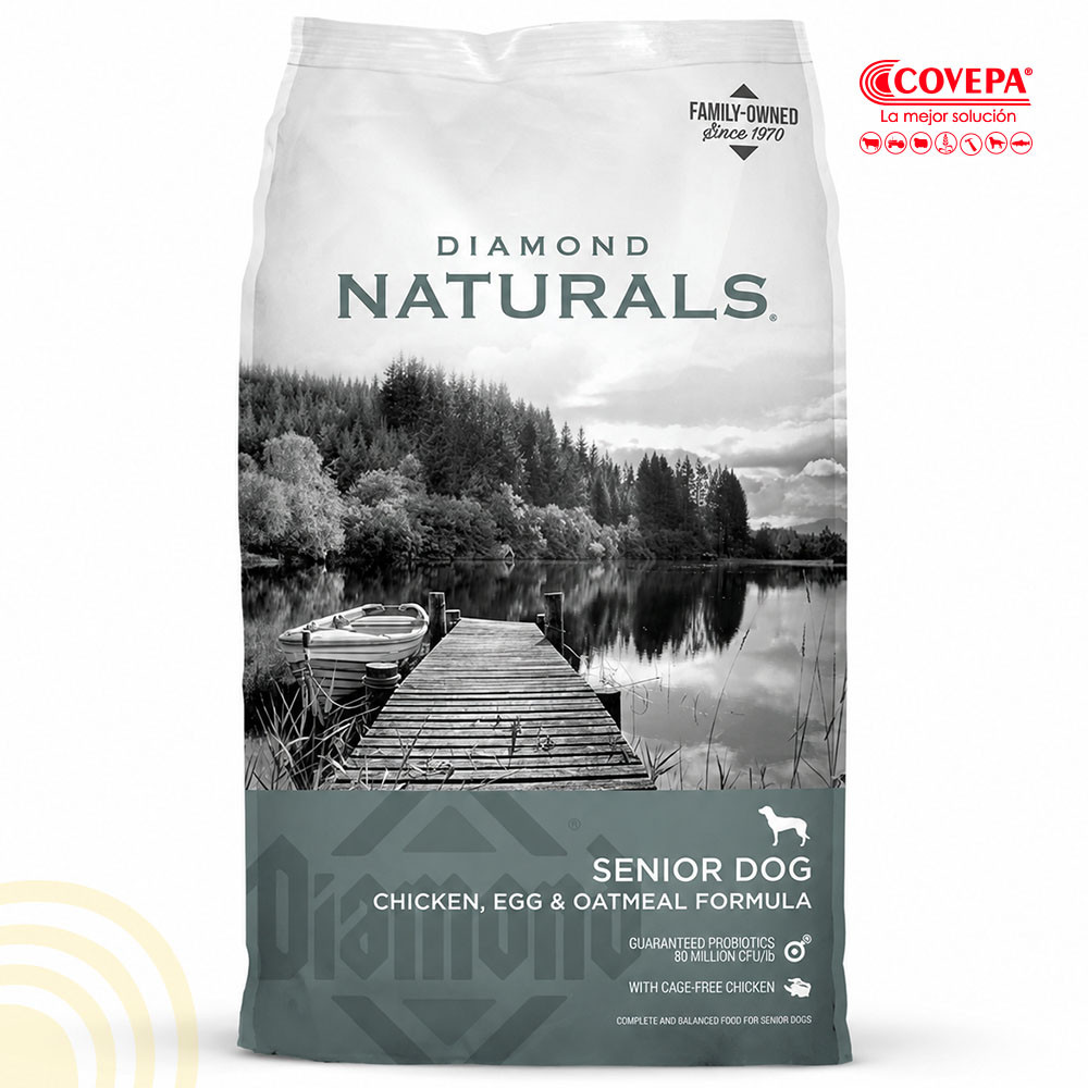Alimento Perro Diamond Naturals 15kg Senior Pollo