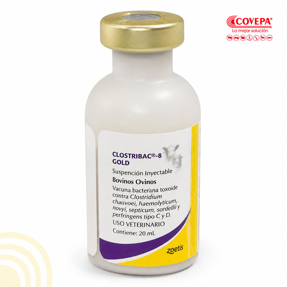 Vacuna Clostribac-8 Gold 20ml (10 Dosis)