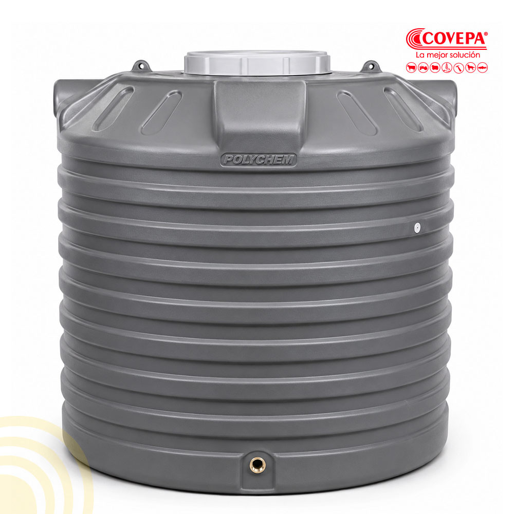 Estanque Plástico Vertical Agua 1200 litros Polychem