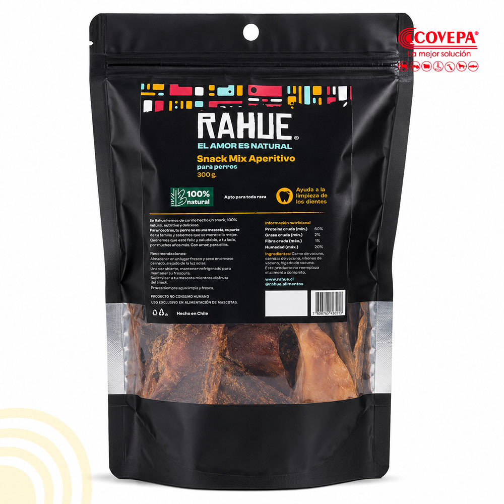Snack Perro Rahue Mix Aperitivo Bolsa 300g