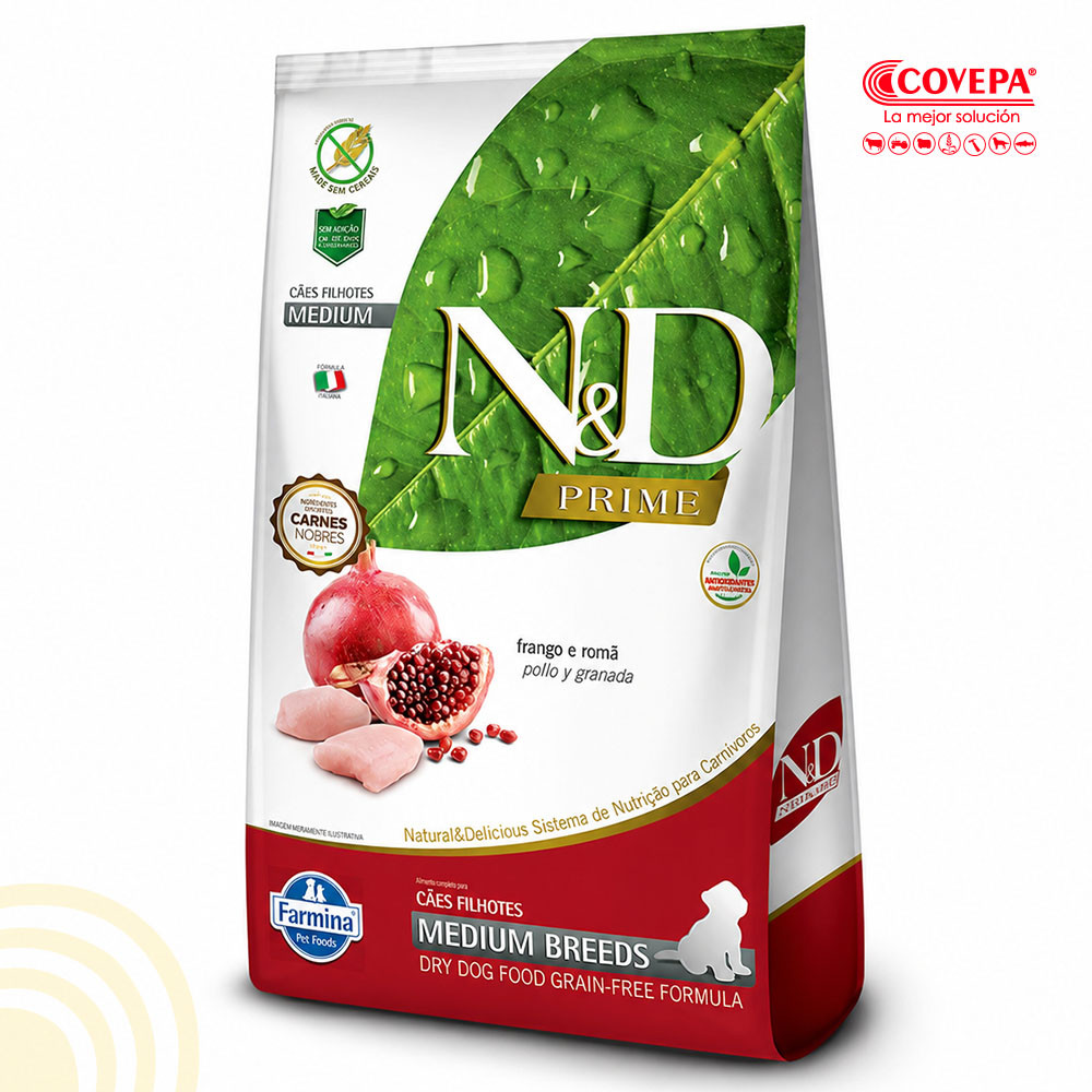 Alimento Perro N&D 2,5kg Puppy Medium-Breed Pollo