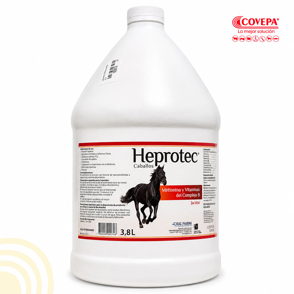 Heprotec Equino Jarabe Protector Hepático 3.8lt