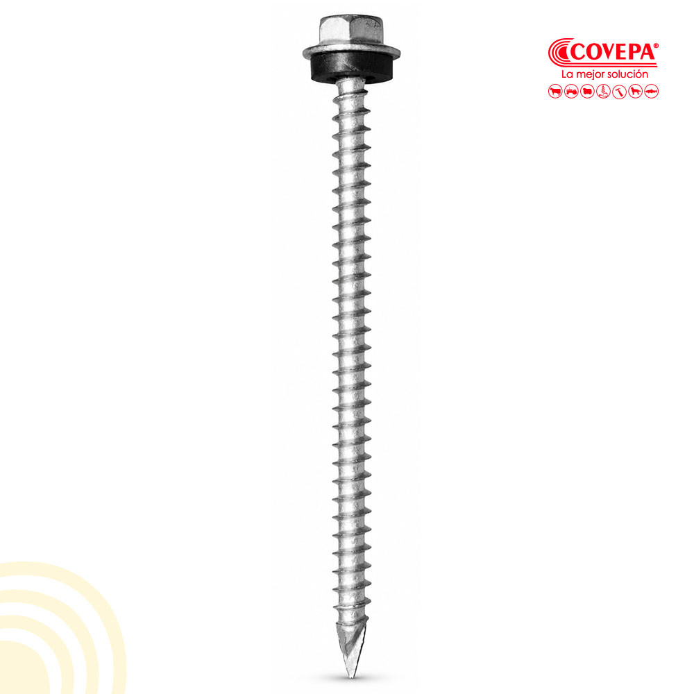 Tornillo Autoperforante 12×3" (100u) Metal-Madera