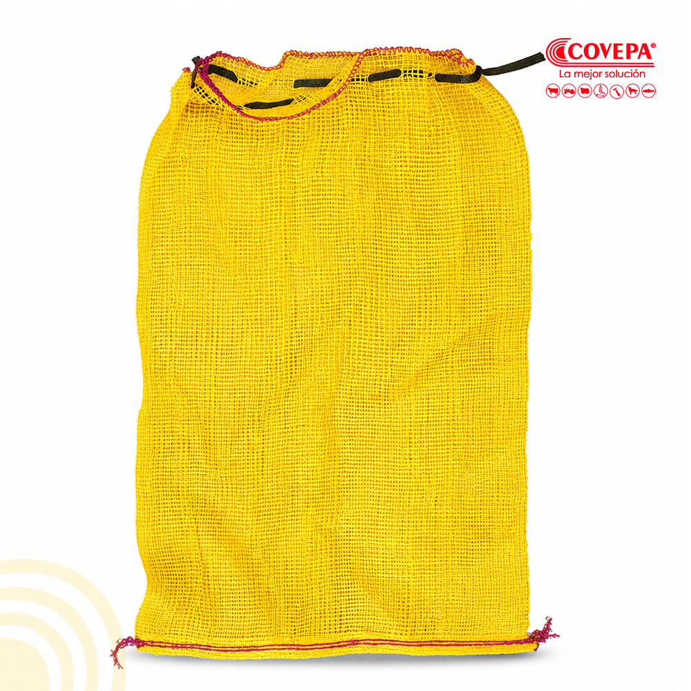 Malla Papera Amarilla 25 kg (Saco Raschel)