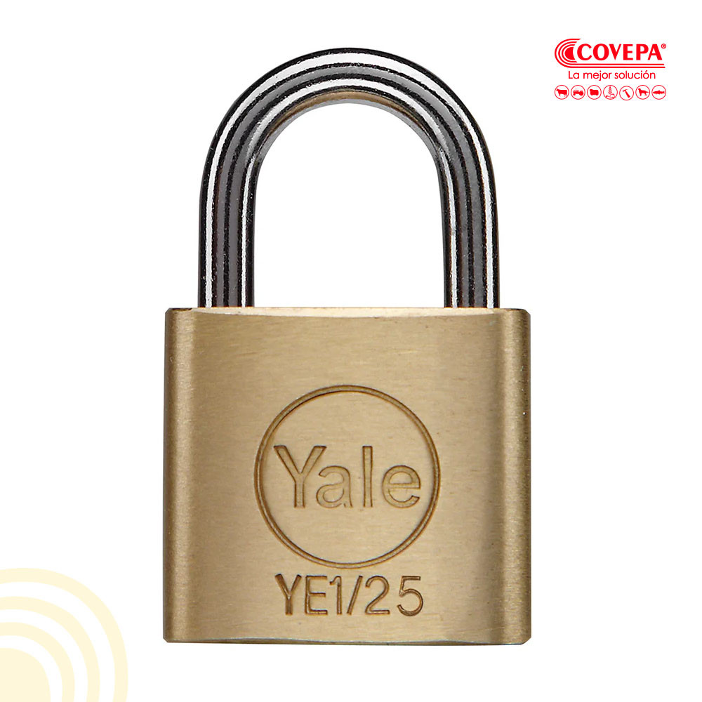 Candado 25mm Endurecido Yale YE1/25