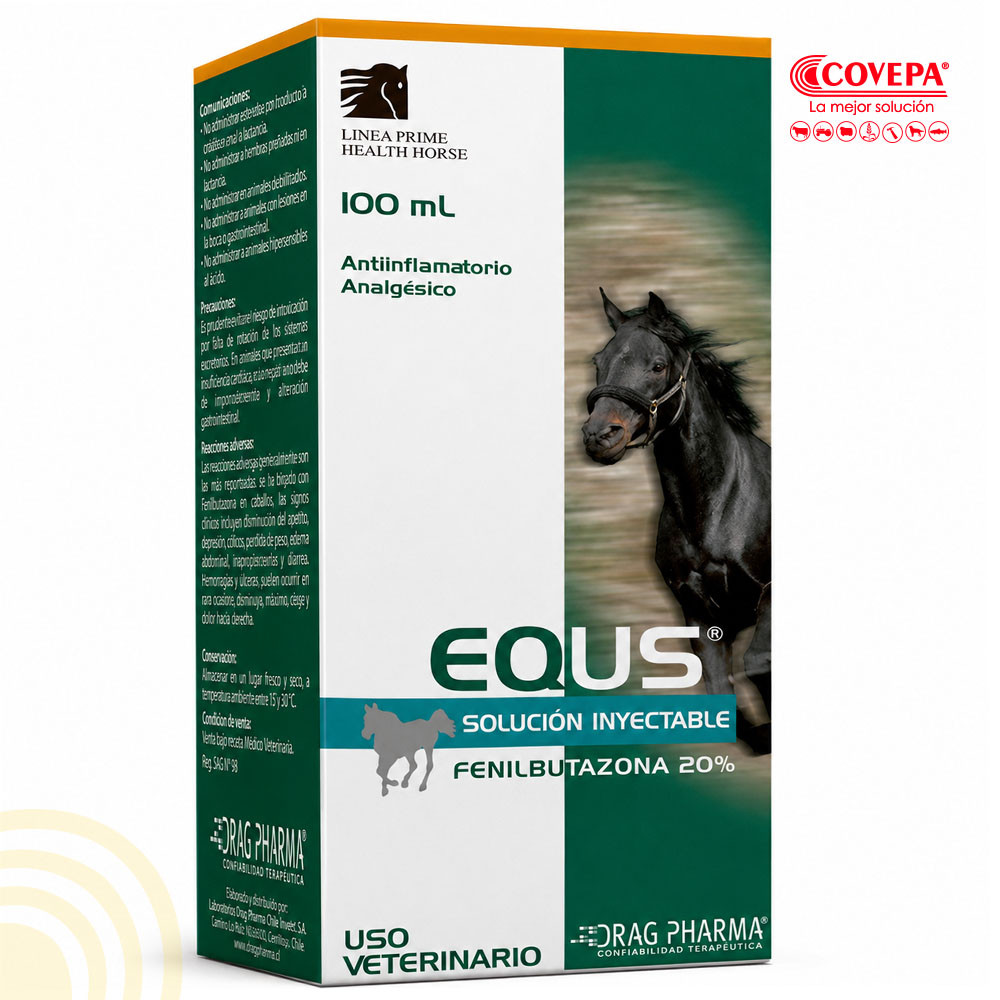 Antiinflamatorio Equs 20% 100ml Fenilbutazona