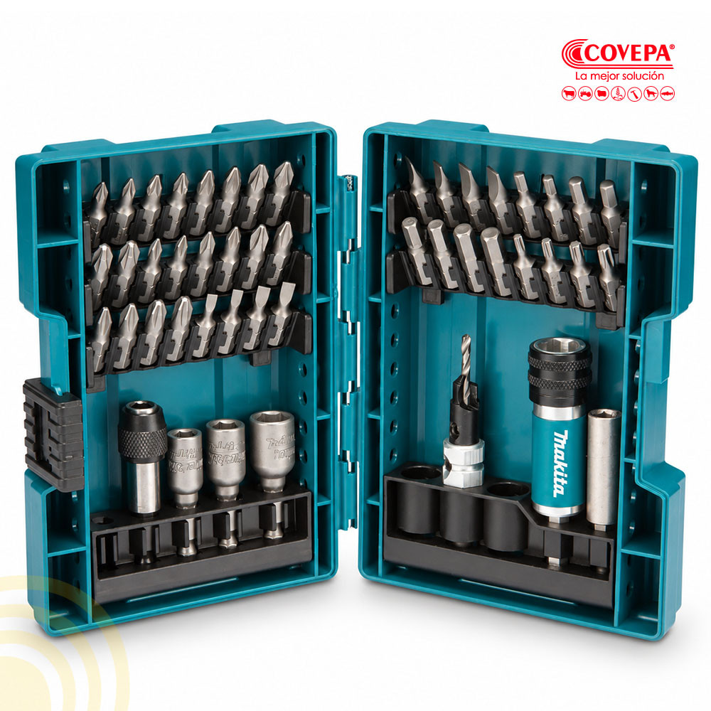 Set de Puntas y Dados Makita D-73461 47 Piezas