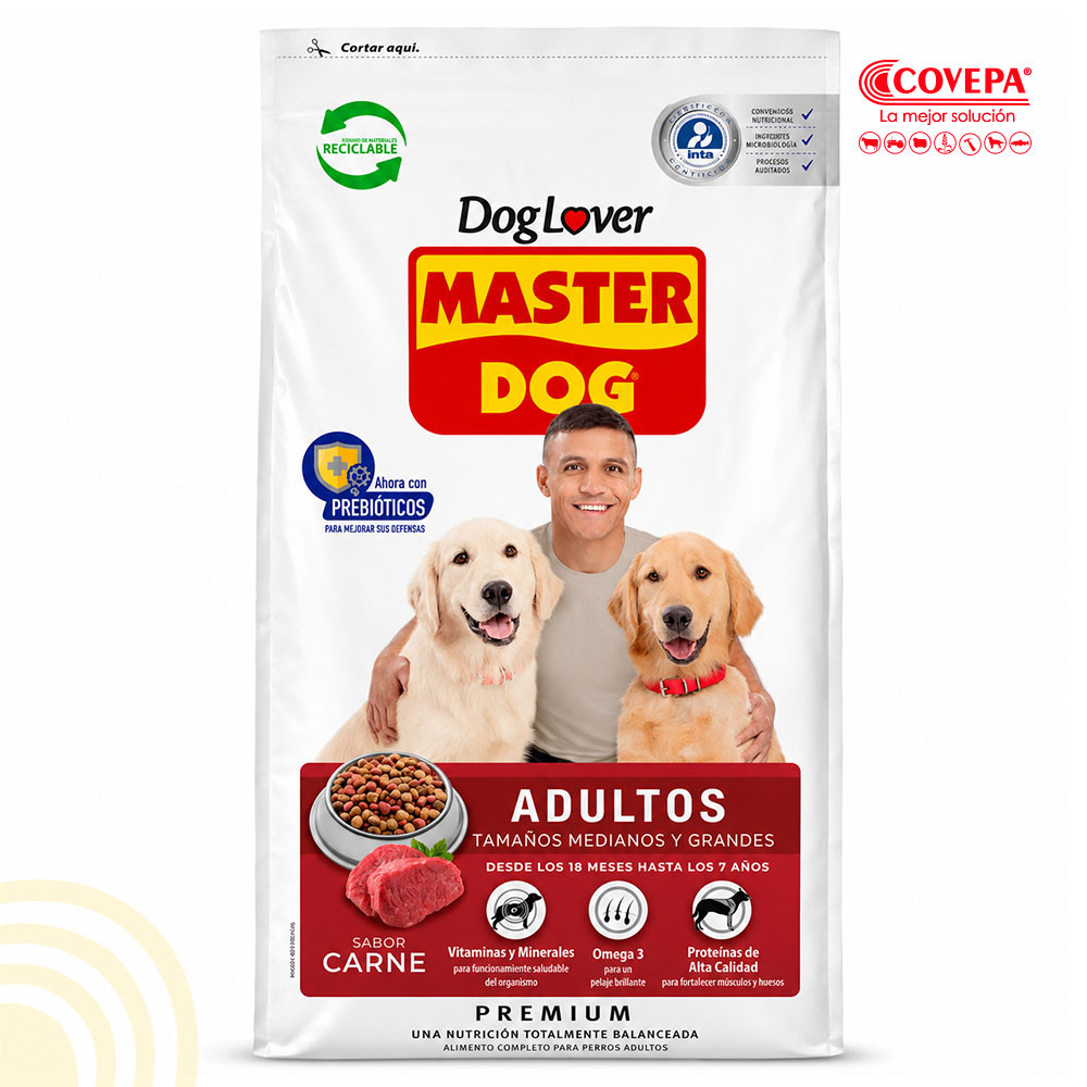 Alimento Perro Master Dog 18kg Adulto