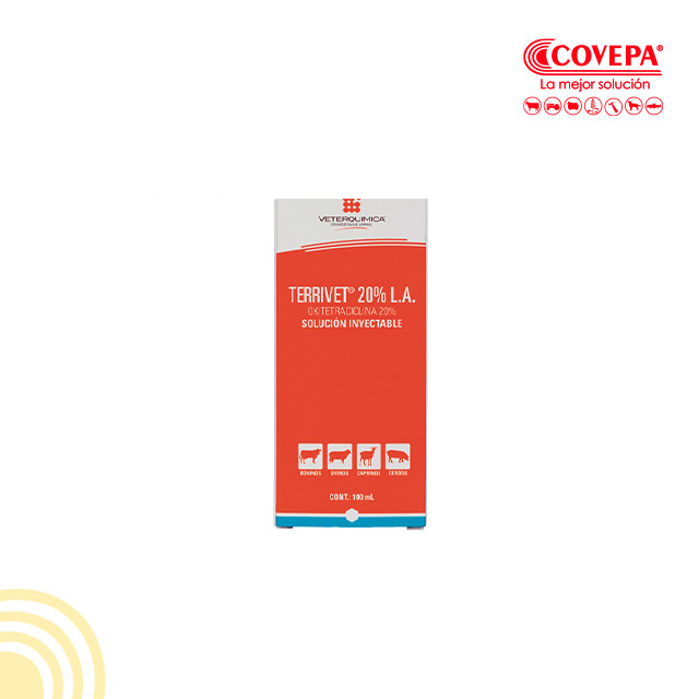 ANTIBIOTICO TERRIVET LA 100 ML