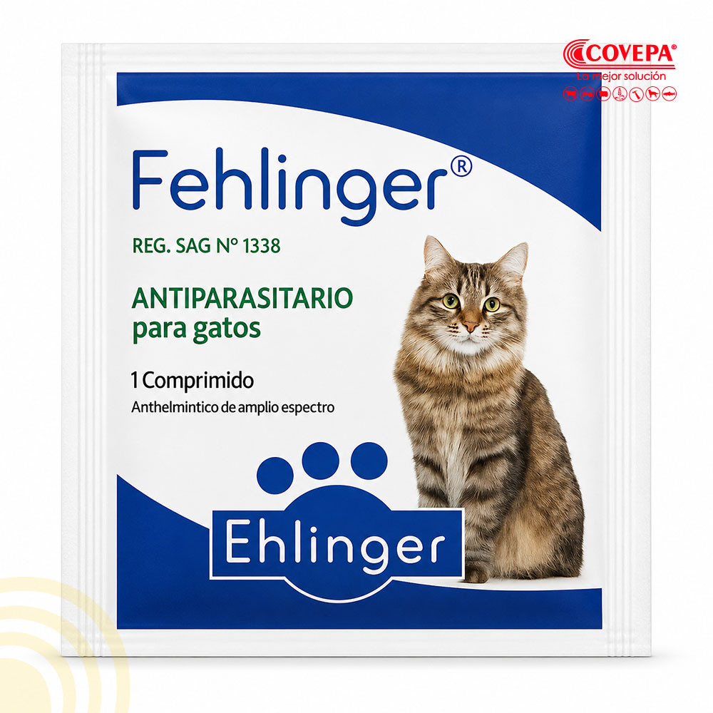 Antiparasitario Gato Fehlinger 1 Comprimido