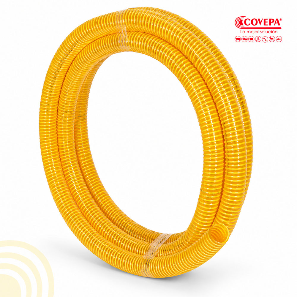 Manguera Liquiflex Amarilla 25mm (1") por Metro