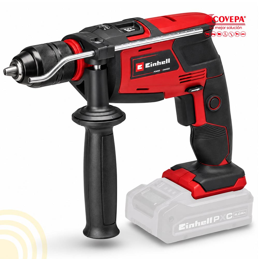 Taladro Atornillador Percutor Inalámbrico Einhell TE-ID 18 Li Solo
