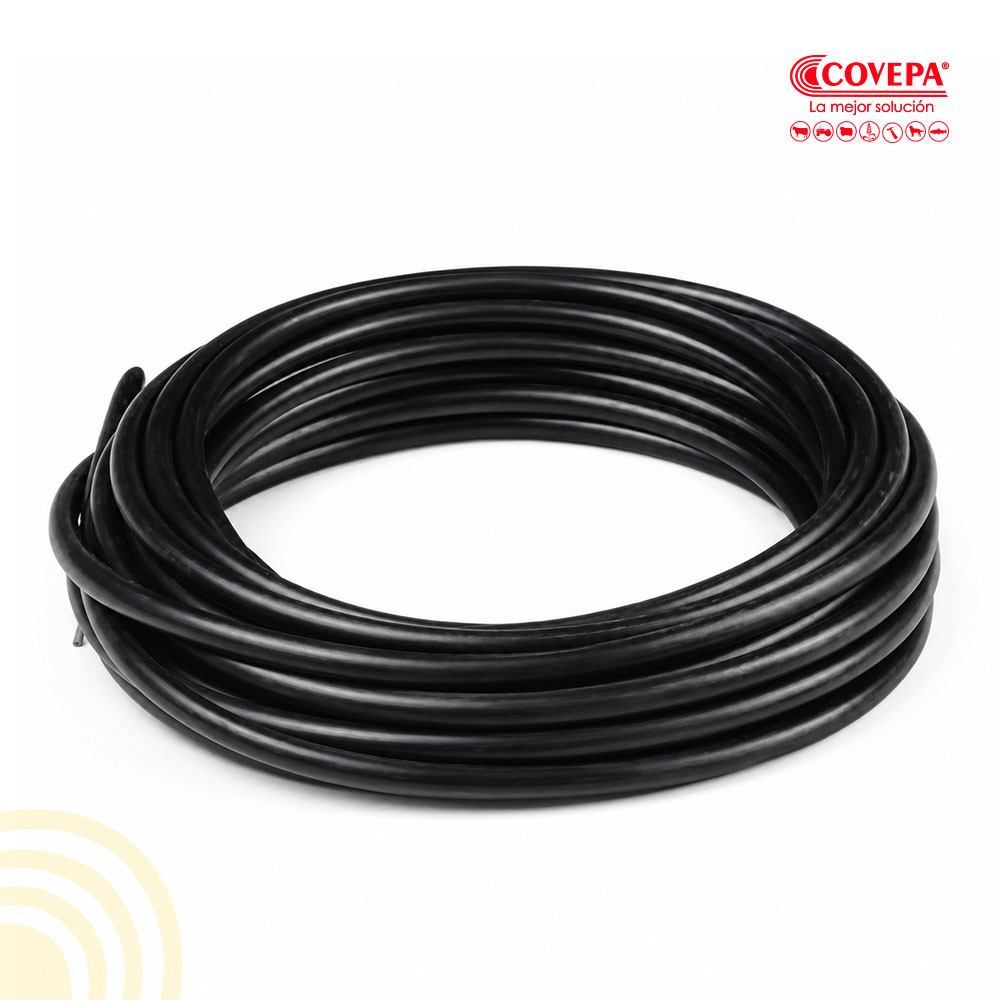 Cañería HDPE Negra PN4 1" Rollo 50mt