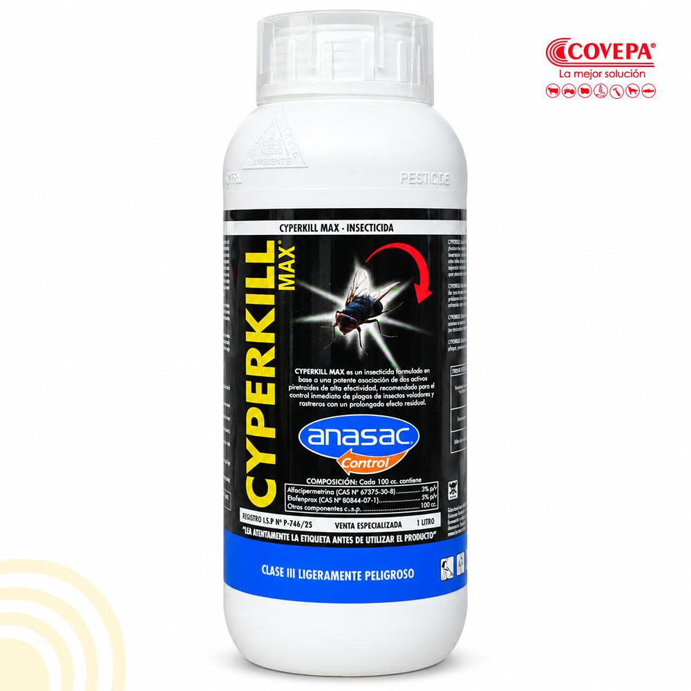 Insecticida Cyperkill Max Anasac 1lt