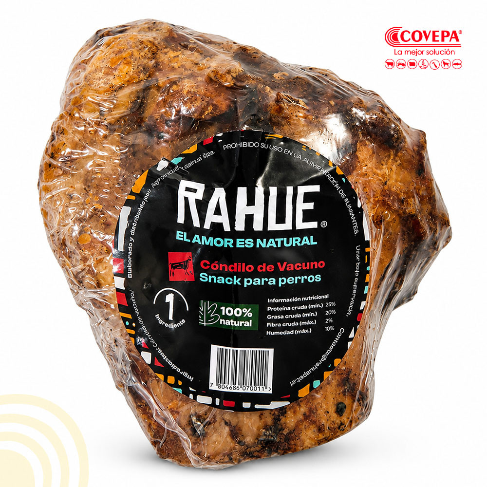 Snack Perro Rahue Cóndilo Vacuno x Unidad