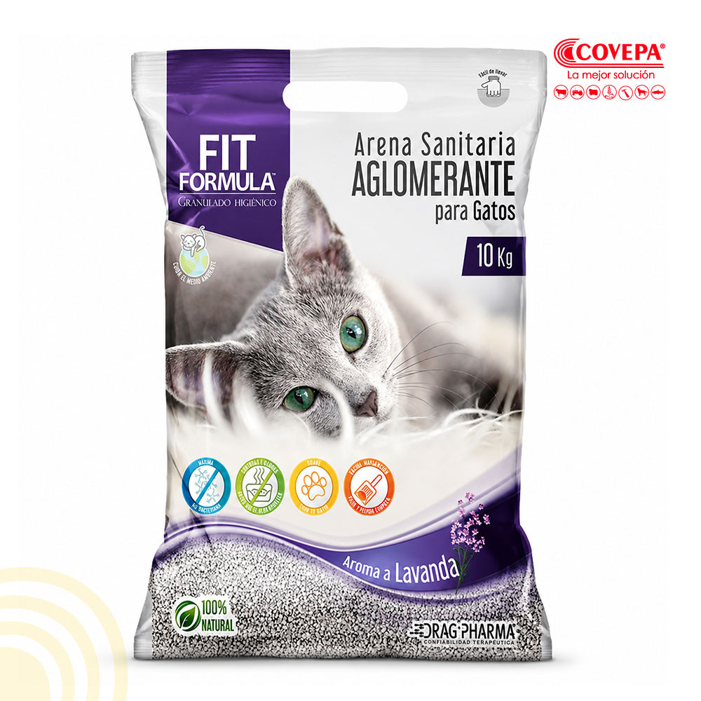 Arena Sanitaria Gato Fit Formula 10kg Aglomerante