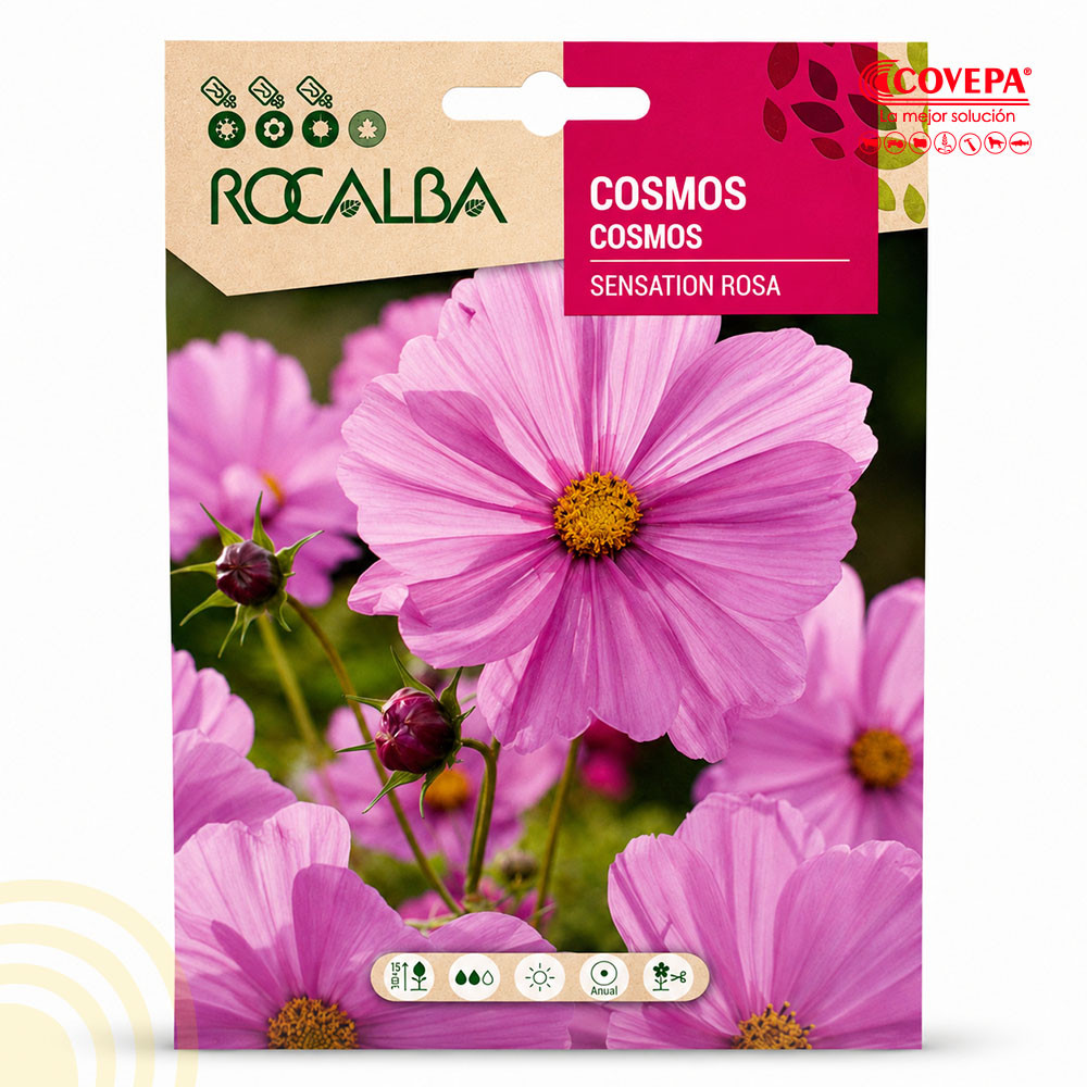Semilla Flor Cosmos Sensation Rosa