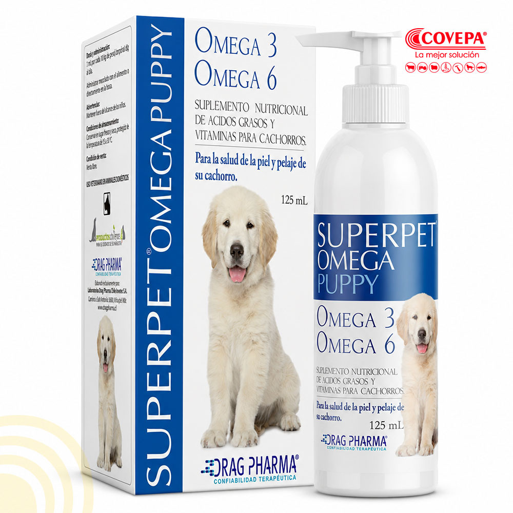 Suplemento Superpet Omega Perro Puppy 125ml