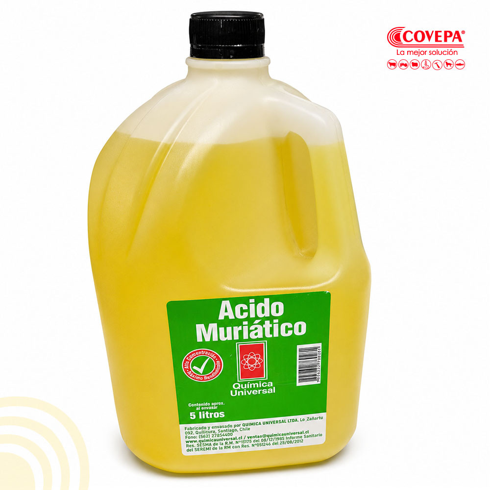 Ácido Muriático 5 Litros