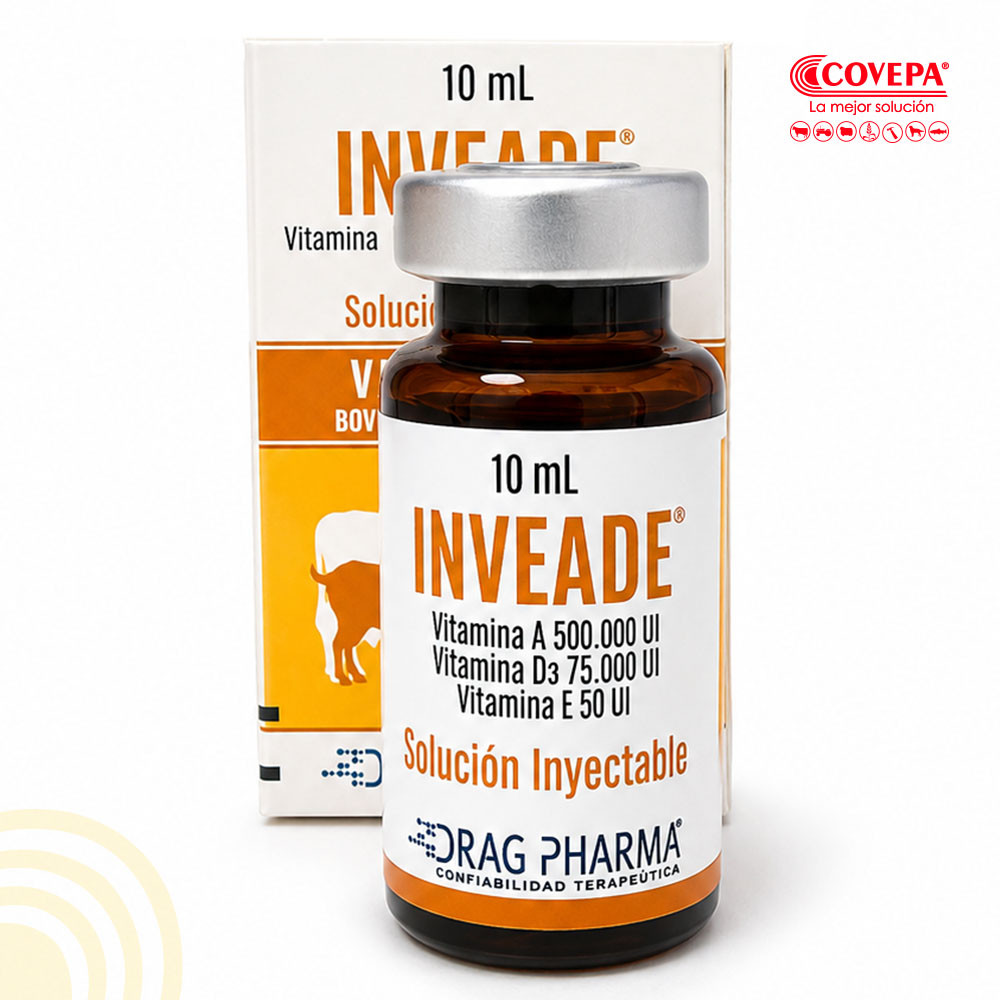 Inveade Vitamina ADE Drag Pharma Inyectable 10cc