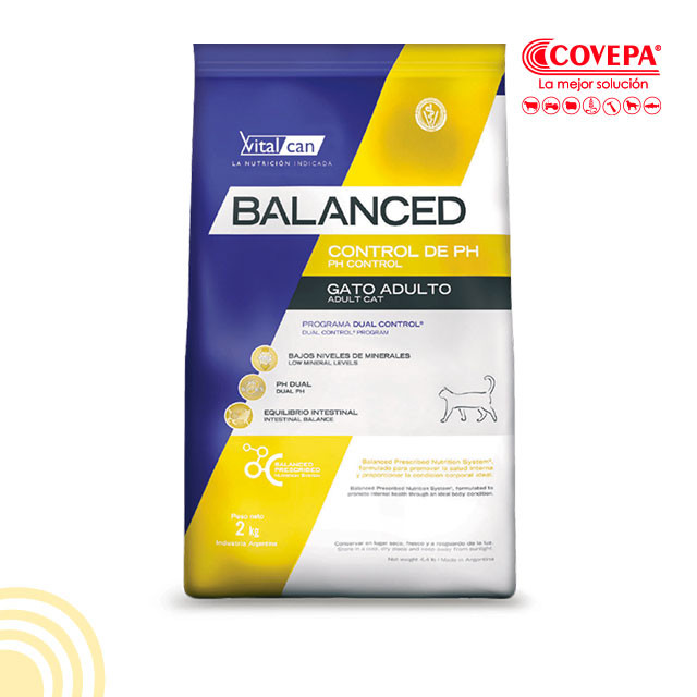 Comida gato balanced cintrol ph x 2 kg - Covepa