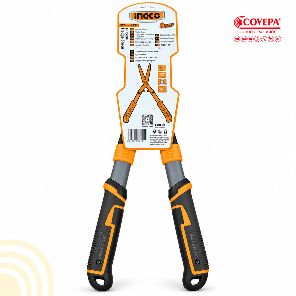 Tijera Cortasetos Ingco 23" 575mm