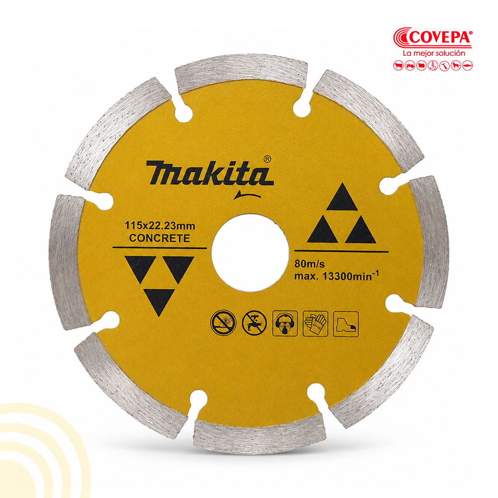 Disco Diamantado Segmentado 4.5" Concreto Makita D-44270
