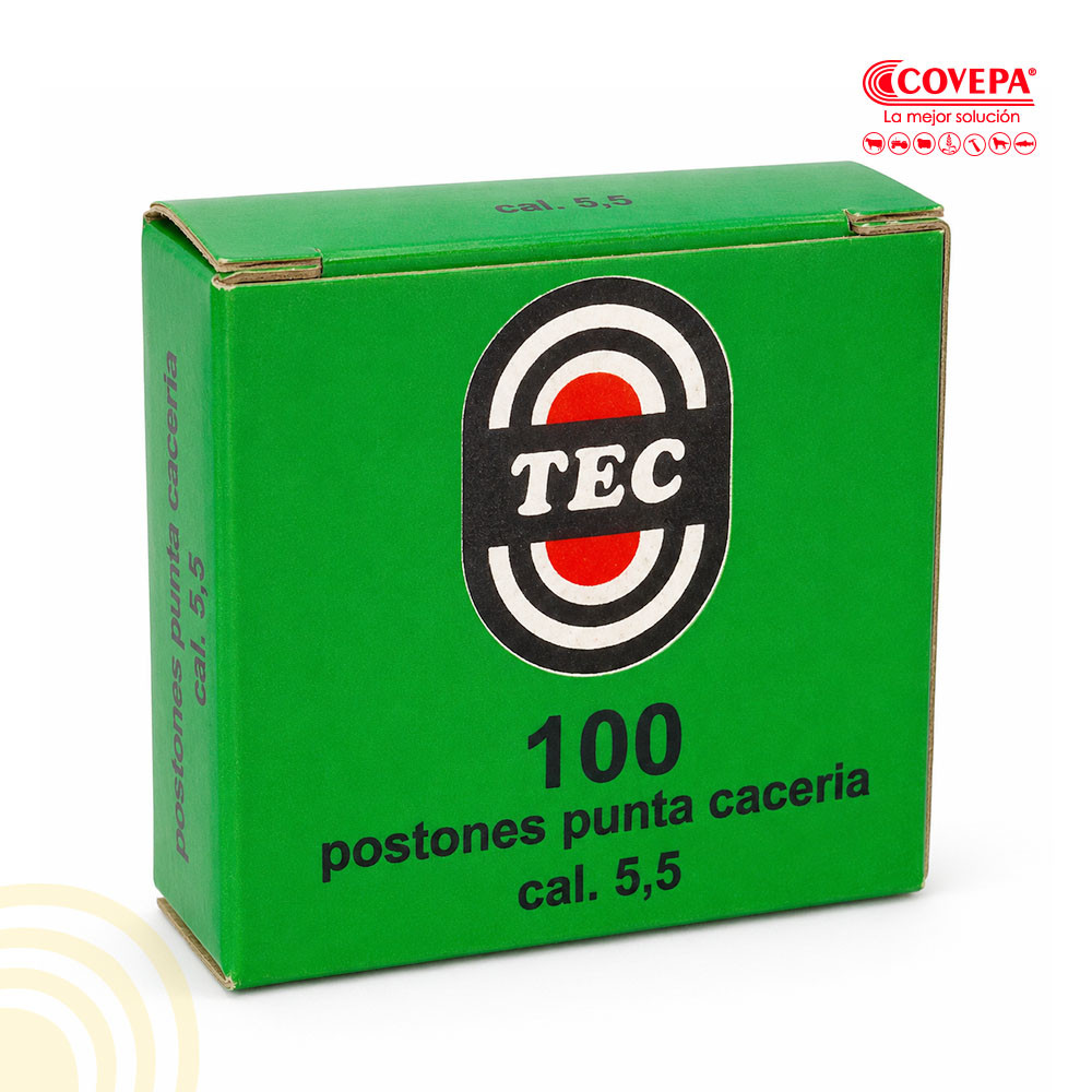 Postones Balines Cacería 5.5/.22 (100u) Tec