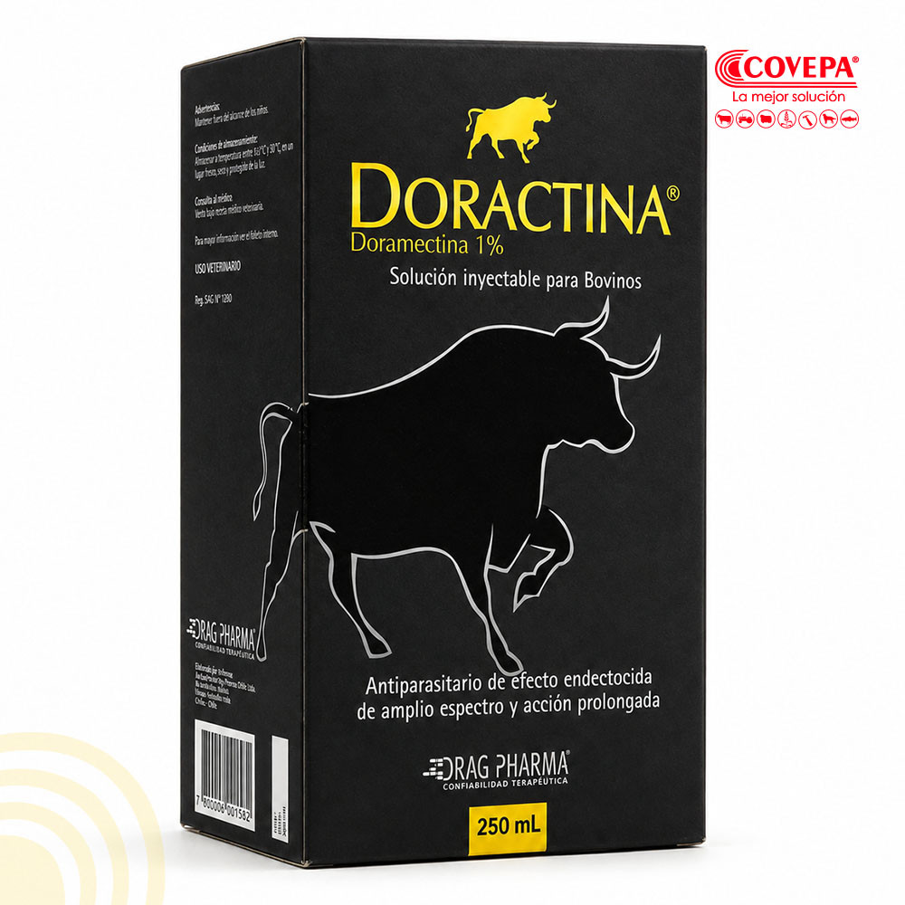 Antiparasitario Doractina Inyectable 250 ml