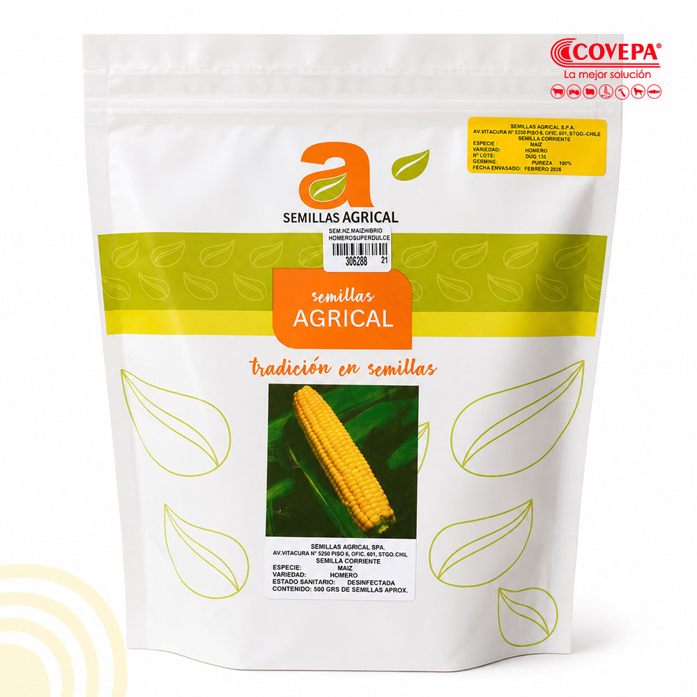 Semilla Hortaliza Maíz Homero 500g Agrical