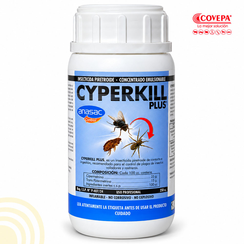 Insecticida Cyperkill Plus Anasac 250cc
