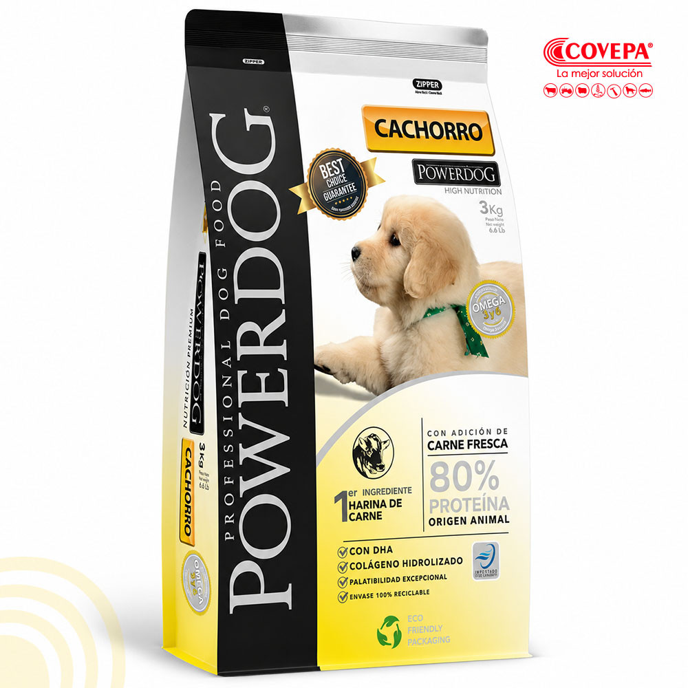Alimento Perro Powerdog 3kg Cachorro