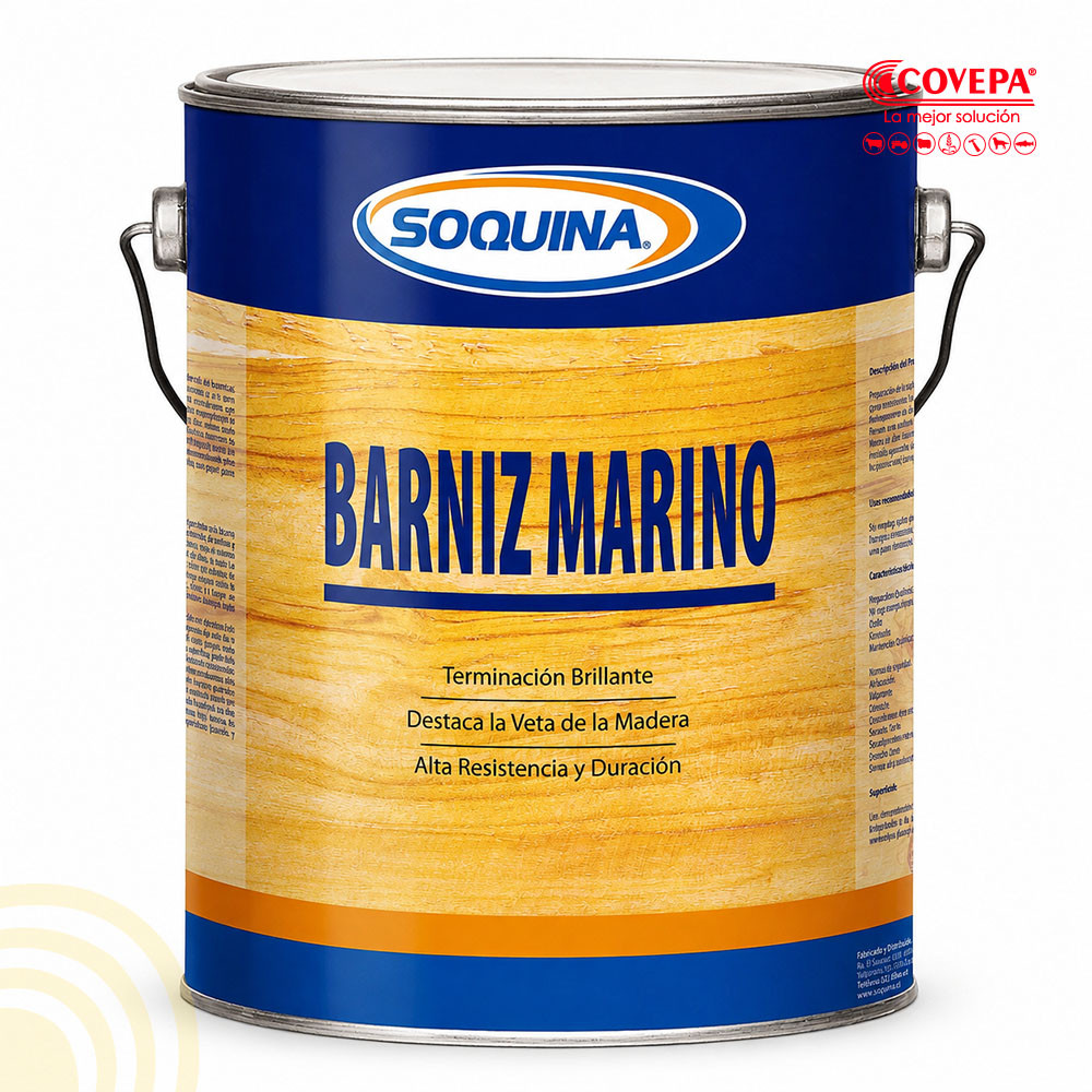 Barniz Marino Soquina 1gl Maple