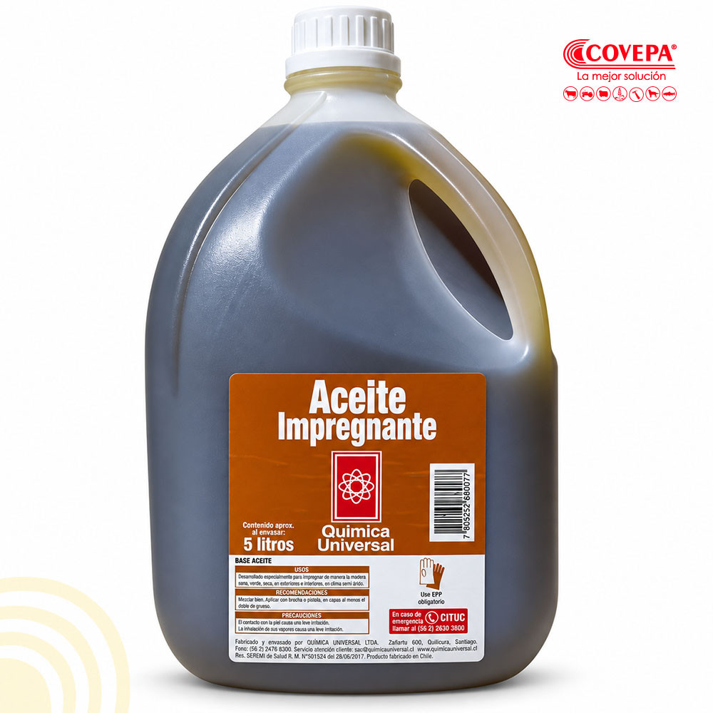 Aceite Impregnante Madera 5lt