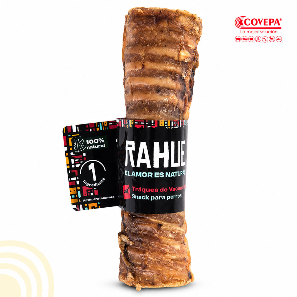 Snack Perro Rahue Tráquea Vacuno 6" (1u)