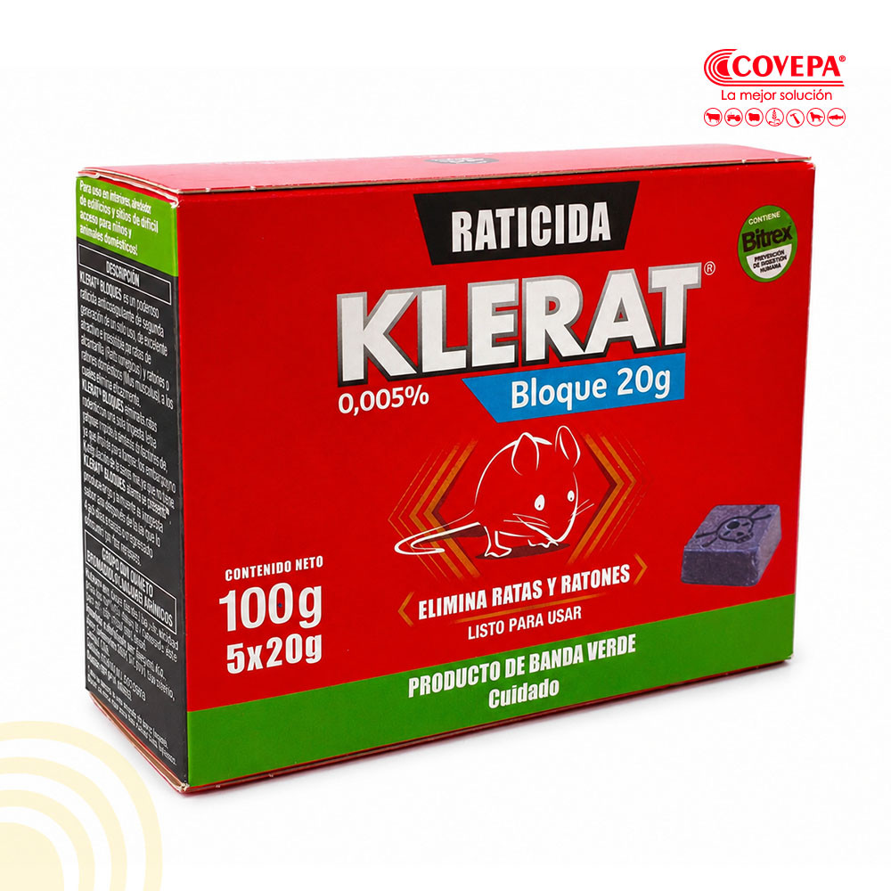 Raticida Klerat Bloque 100g Syngenta